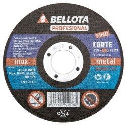ABRASIVOS  CORTE  INOX.  50320  METAL  BELLOTA