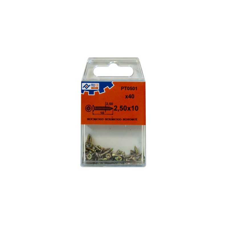 TIRAFONDO  C/PLAN  POZI  BIC  C/40