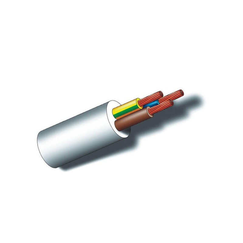 CABLE  MANGUERA  BLANCA  100MT