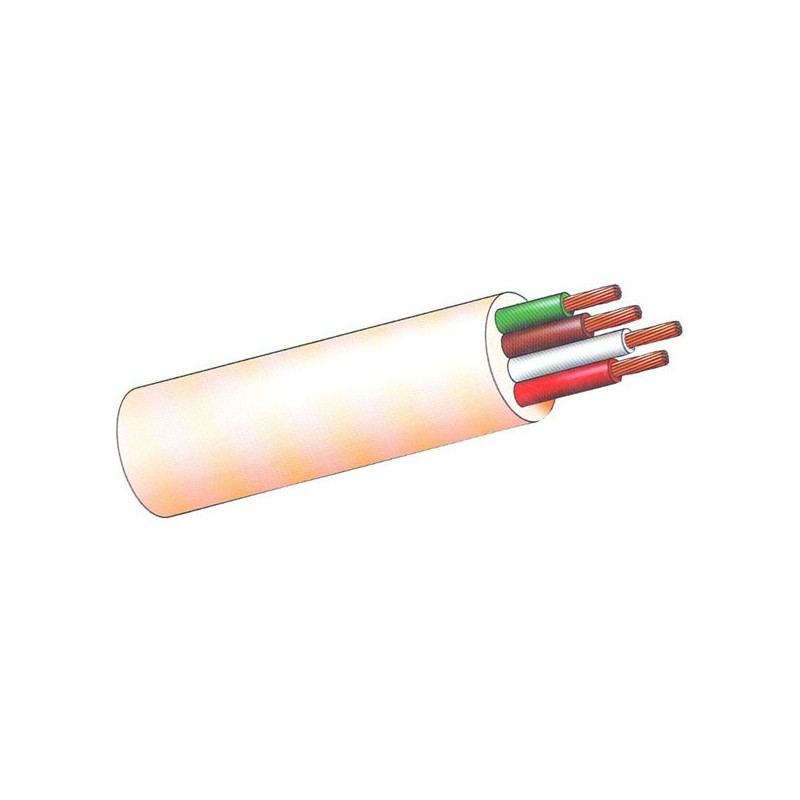 CABLE  MANGUERA  BLANCA  100MT