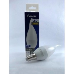LAMPARA  LED  VELA  VIENTO  E14  LC  3000K  750LM