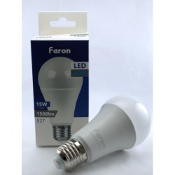 LÁMPARA  LED  A60  standard  E27  15W