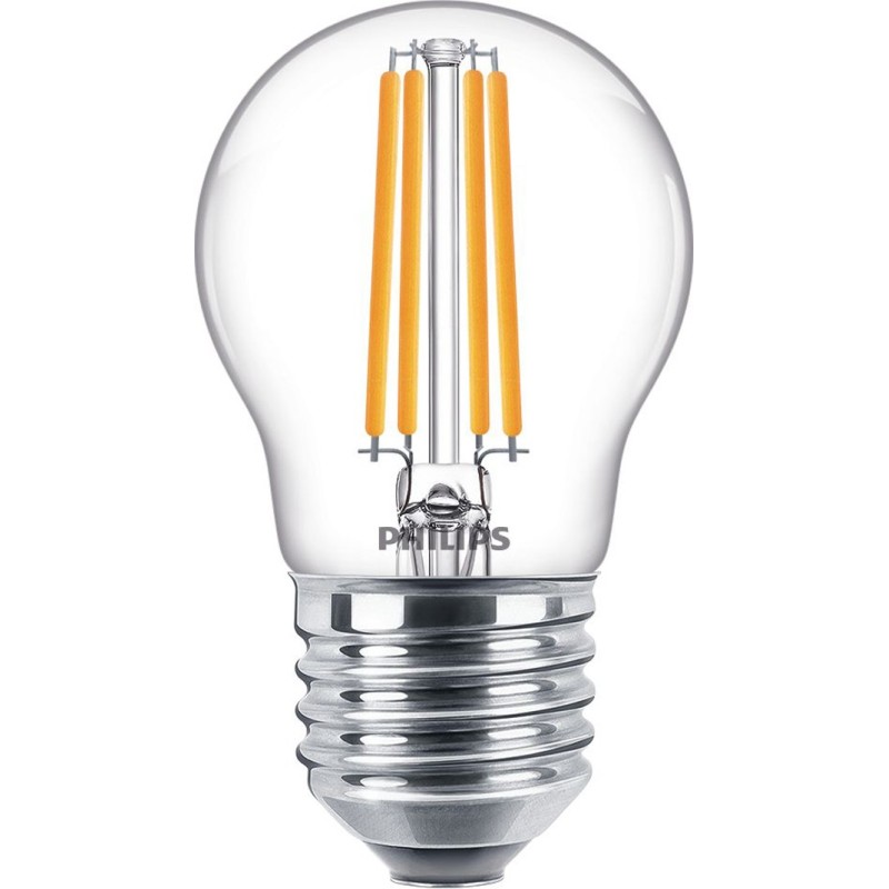 LAMPARA  LED  ESFERICA  E27  LC  2700K  806LM  TRANSP  FIL