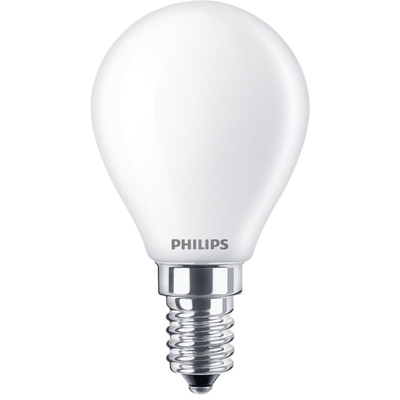 LAMPARA  LED  ESFERICA  E14  LN  4000K  806LM  OPACA