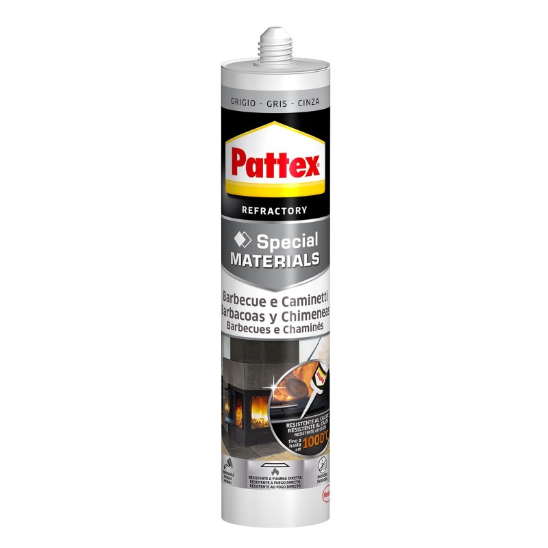 SELLADOR  REFRACTARIO  IDEAL  PARA  BARBACOAS,  CHIMINEAS,  HORNOS