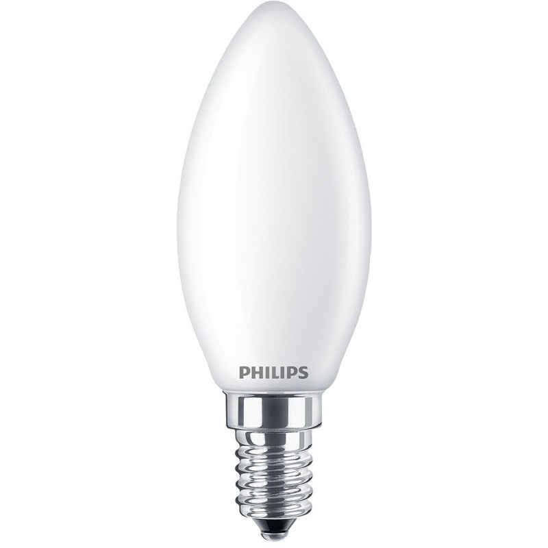 LAMPARA  LED  VELA  E14  LC  2700K  806LM  OPACA