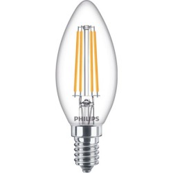 LAMPARA  LED  VELA  E14  LC  2700K  806LM  TRANSP  FIL
