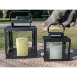 SET  2  FAROLILLOS  NEGROS