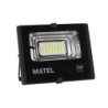 PROYECTOR  LED  SOLAR  NEGRO  25W.FRIA