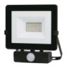 FOCO  LED  NEGRO  IP65  CON  SENSOR