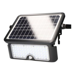 APLIQUE  SOLAR  10W  1.150  LUMENS  RECARGABLE  SENSOR  PRESENCIA  (