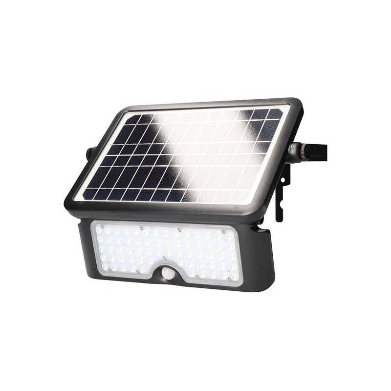 APLIQUE  SOLAR  10W  1.150  LUMENS  RECARGABLE  SENSOR  PRESENCIA  (