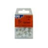 GRAPA  PLASTICO  TRANSPARENT  C/8