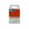 GRAPA  PLASTICO  BLANCO  0-1  C/10