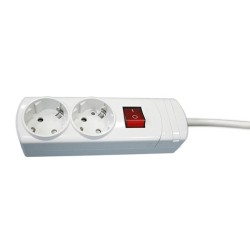 BASE  MULTIPLE  2  T  CABLE+INTERRUPTOR  16  A