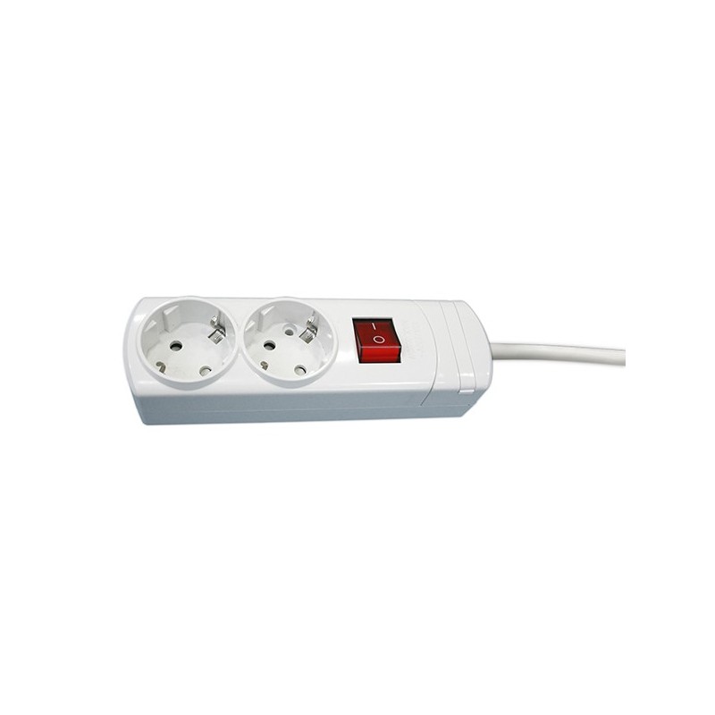 BASE  MULTIPLE  2  T  CABLE+INTERRUPTOR  16  A