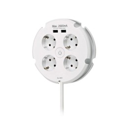 BASE  COMBI  4  TOMAS  +  2  USB