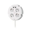 BASE  COMBI  4  TOMAS  +  2  USB