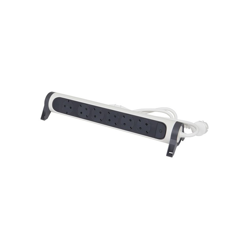 BASE  MULT  6TX2P  TT  BLANCO/GRIS  OSCURO