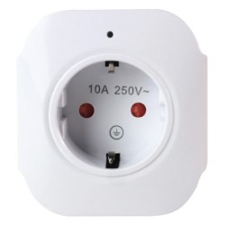 CLAVIJA  1  TOMA  +  USB  CONTROL  WIFI