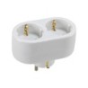 ADAPTADOR  SCHUKO  2  TOMAS  FRONT
