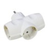 ADAPTADOR  TRIP  SCHUKO  250V  BCO