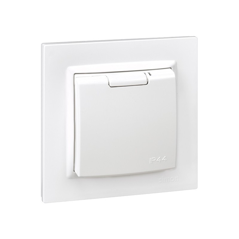 BASE  ENCHUFE  EMPOTRAR  IP44  BLANCO