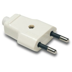 CLAVIJA  BIPOLAR  6-10  AMP  BLANC
