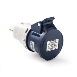 ADAPTADOR  CLAVIJA  2P+TTL  BASE  2P+T