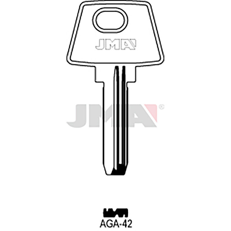 LLAVE EN BRUTO LATON SEGUR
