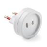 ADAPTADOR  EUROPEO  AMERICANO