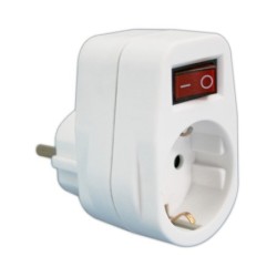 ADAPTADOR  1T  C/INTERRUPTIOR  16A
