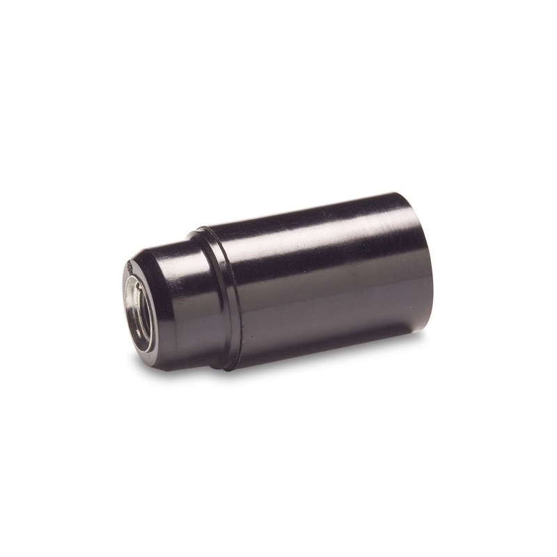 PORTALAMPARAS  LISO  E  14  NEGRO