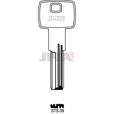 LLAVE EN BRUTO LATON SEGUR