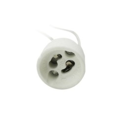 PORTALAMPARAS  GU10  CERAMICO