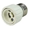 PORTALAMPARAS  CONVERSOR  E-27  A  GU10  CERAMICO