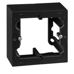 CAJA  DE  SUPERFICIE  NEGRO  SIMON