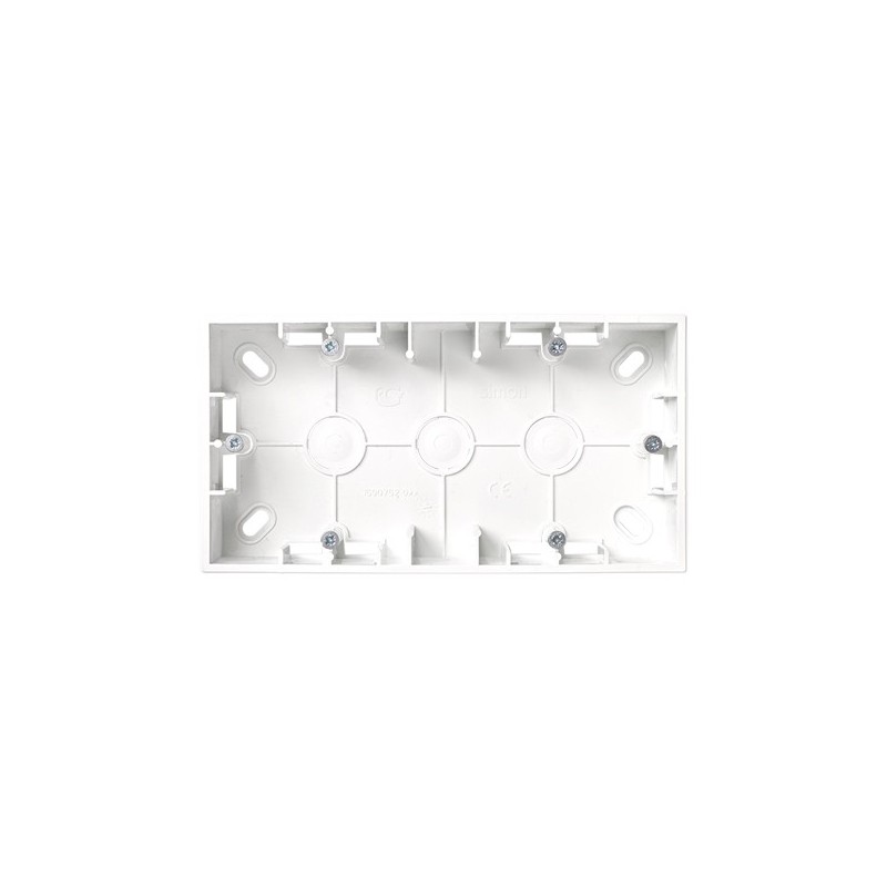 CAJA  DOBLE  SUPERFICIE  BLANCO