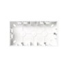 CAJA  DOBLE  SUPERFICIE  BLANCO