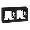 CAJA  DOBLE  DE  SUPERFICIE  NEGRO  SIMON