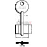 LLAVE EN BRUTO GORJA LATON