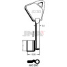 LLAVE EN BRUTO GORJA LATON