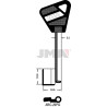 LLAVE EN BRUTO GORJA LATON