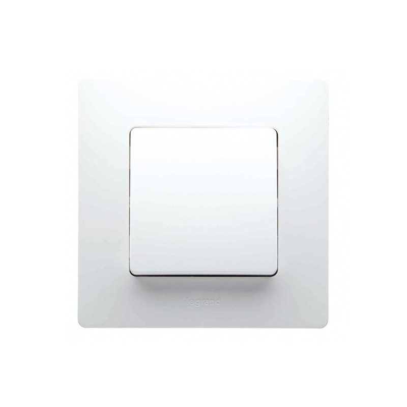 CONMUTADOR  EMPOTRAR  BLANCO