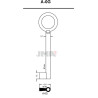 LLAVE EN BRUTO GORJA LATON