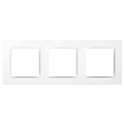 MARCO  3  ELEMENTOS  BLANCO
