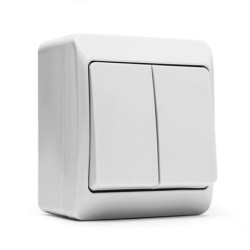 Doble  interruptor  estanco
