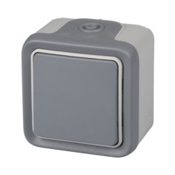CONMUTADOR  SUPERFICIE  IP55  GRIS