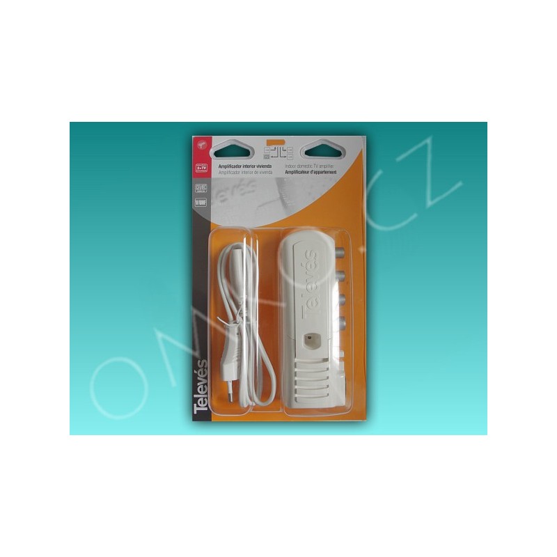 AMPLIFICADOR  ANTENA  TV  2  SALID