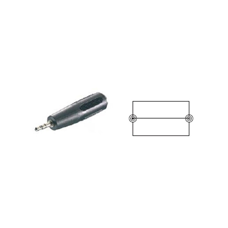 ADAPTADOR  STEREO  2,5MMX3,5  MM